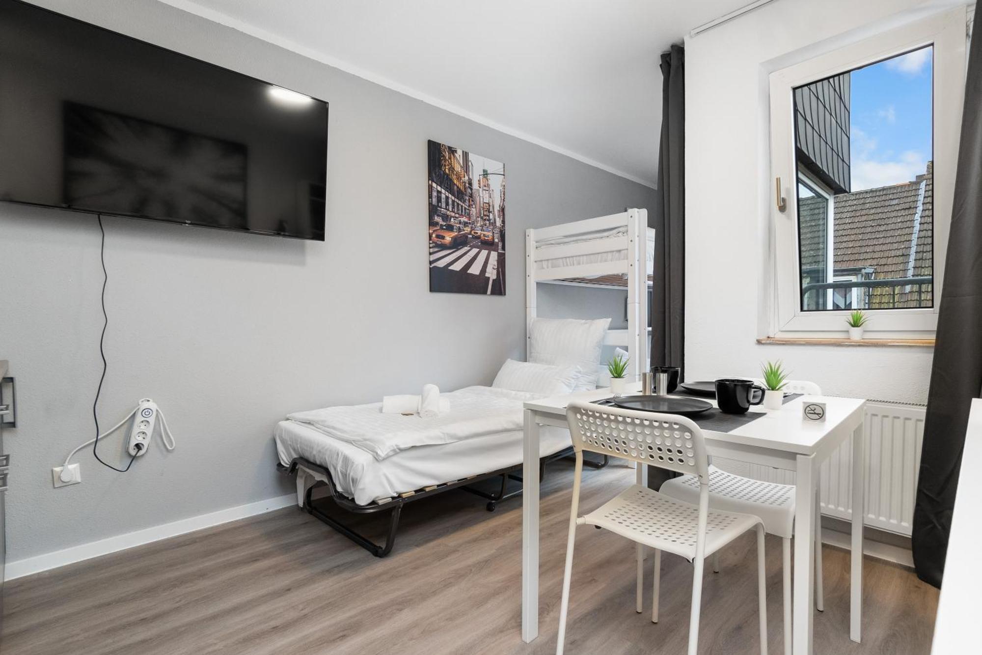 Messe, Monteure, Budget - Einfache Komfortable 2 Personen Wohnung 杜伊斯堡 外观 照片