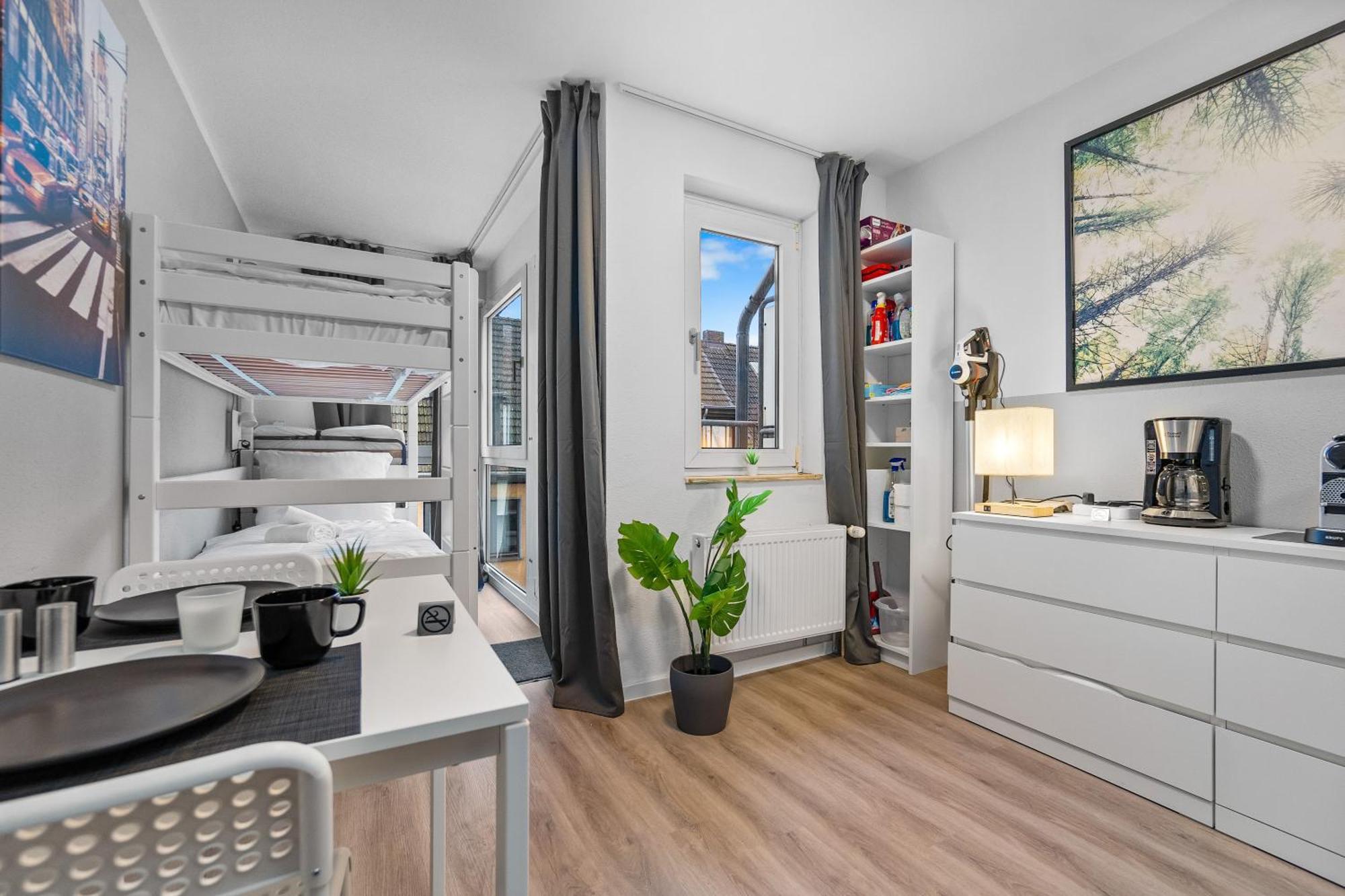 Messe, Monteure, Budget - Einfache Komfortable 2 Personen Wohnung 杜伊斯堡 外观 照片