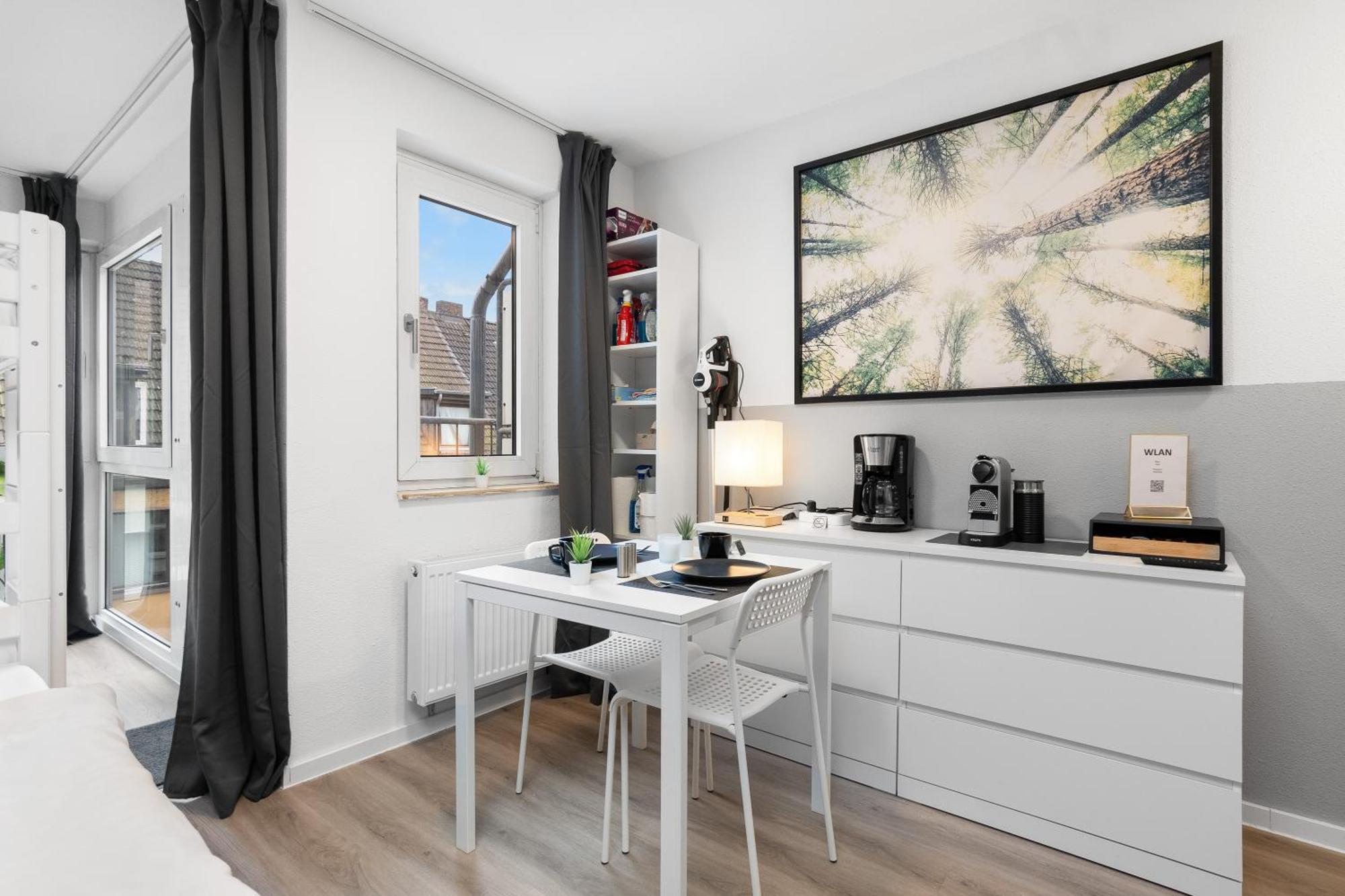 Messe, Monteure, Budget - Einfache Komfortable 2 Personen Wohnung 杜伊斯堡 外观 照片