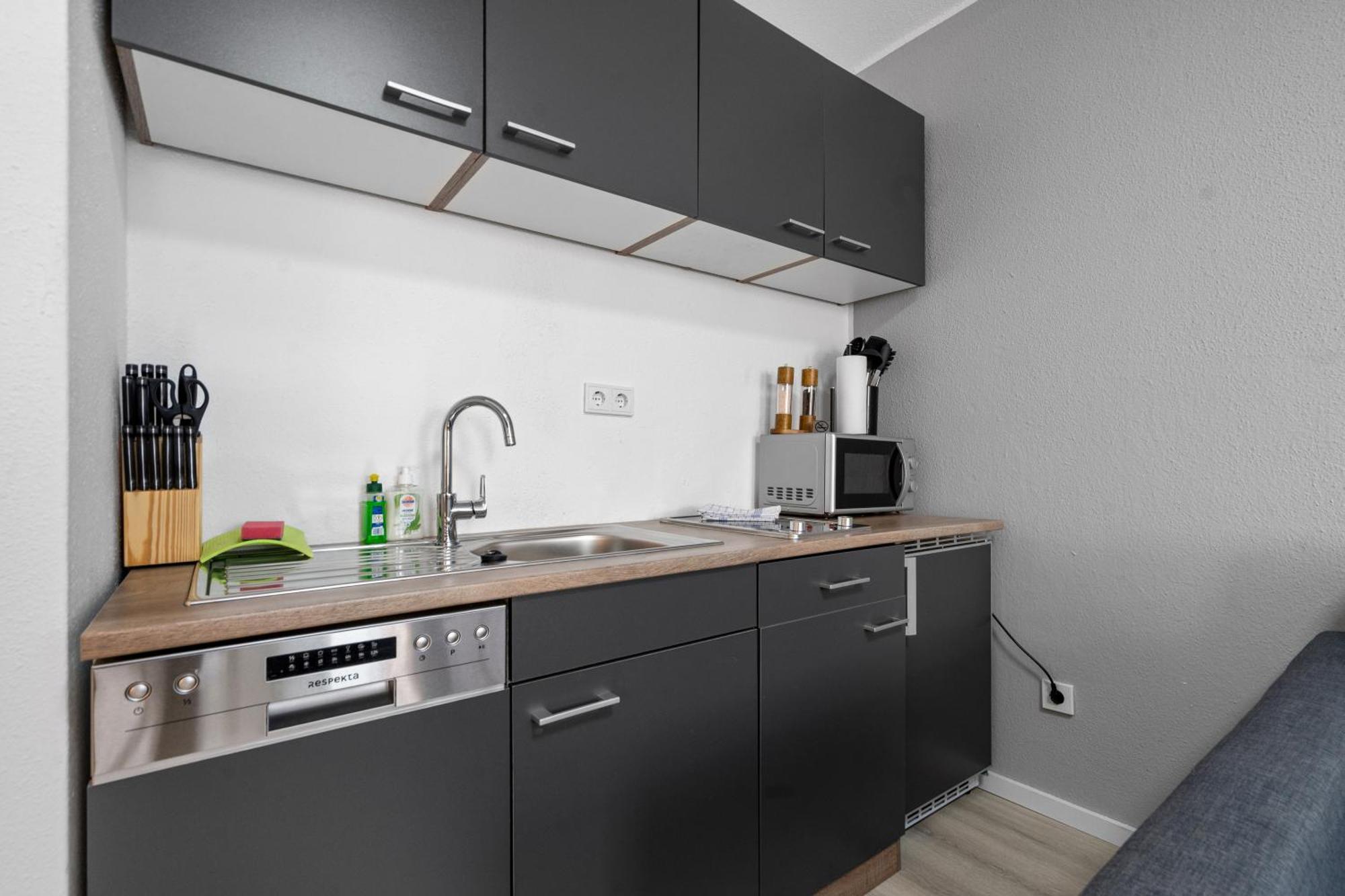 Messe, Monteure, Budget - Einfache Komfortable 2 Personen Wohnung 杜伊斯堡 外观 照片