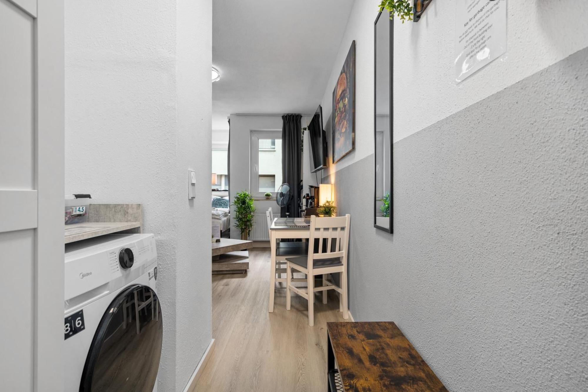 Messe, Monteure, Budget - Einfache Komfortable 2 Personen Wohnung 杜伊斯堡 外观 照片