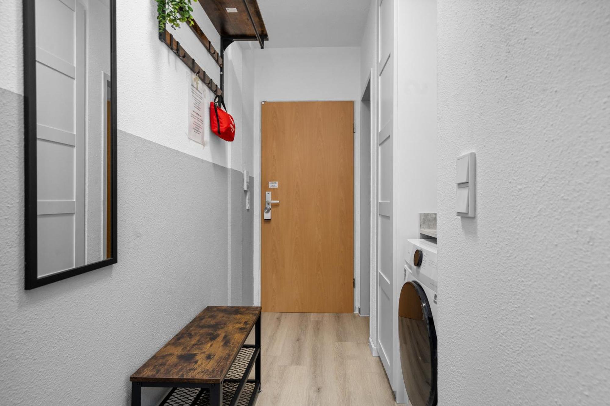 Messe, Monteure, Budget - Einfache Komfortable 2 Personen Wohnung 杜伊斯堡 外观 照片